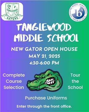 New Gator Open House flyer